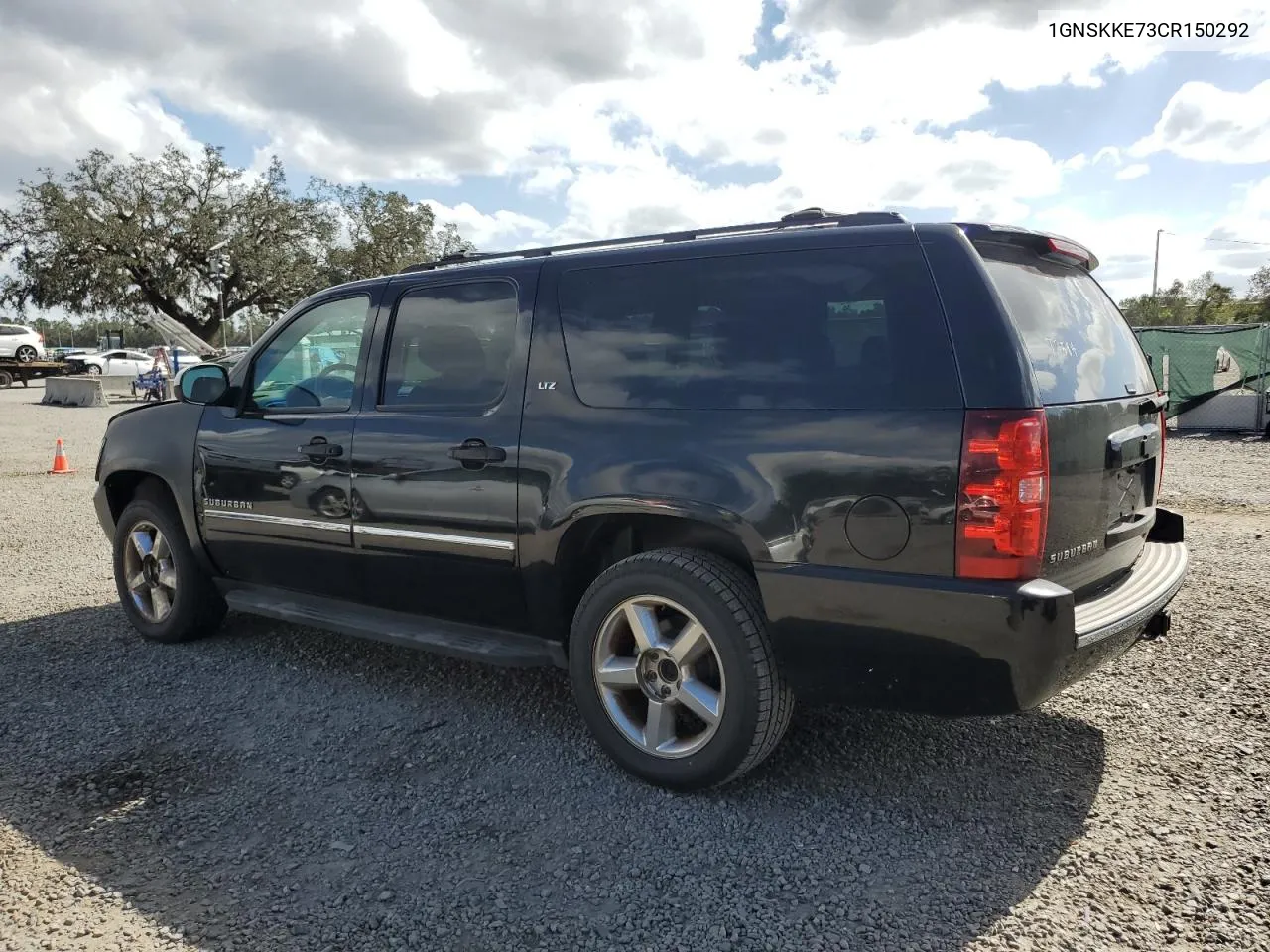 1GNSKKE73CR150292 2012 Chevrolet Suburban K1500 Ltz