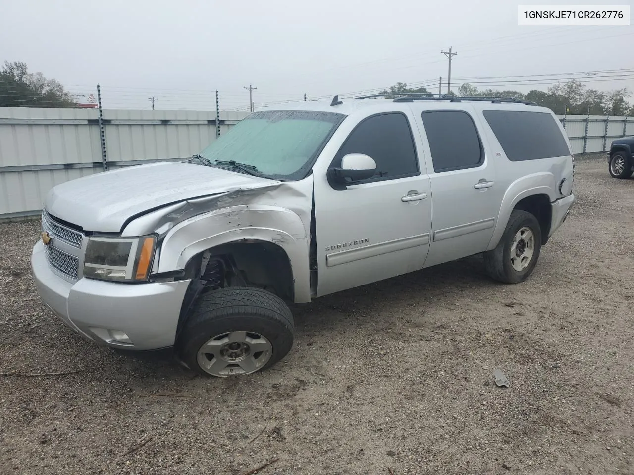 2012 Chevrolet Suburban K1500 Lt VIN: 1GNSKJE71CR262776 Lot: 79682474