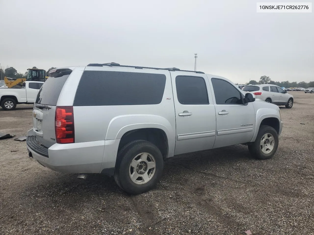 2012 Chevrolet Suburban K1500 Lt VIN: 1GNSKJE71CR262776 Lot: 79682474