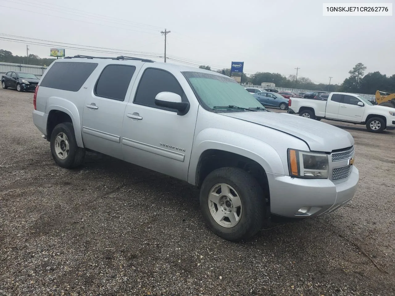 2012 Chevrolet Suburban K1500 Lt VIN: 1GNSKJE71CR262776 Lot: 79682474