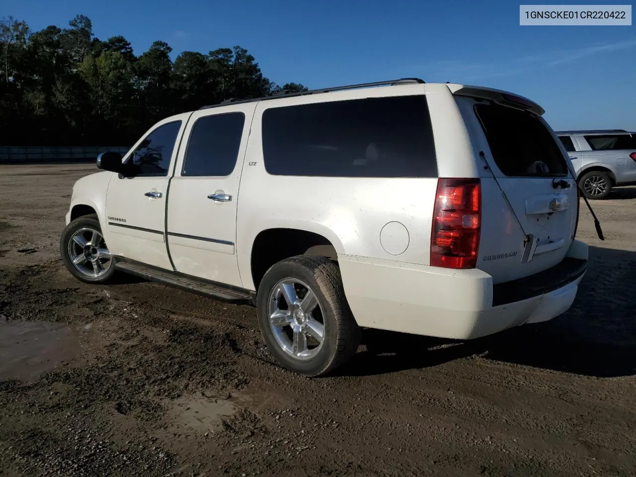 2012 Chevrolet Suburban C1500 Ltz VIN: 1GNSCKE01CR220422 Lot: 81174644