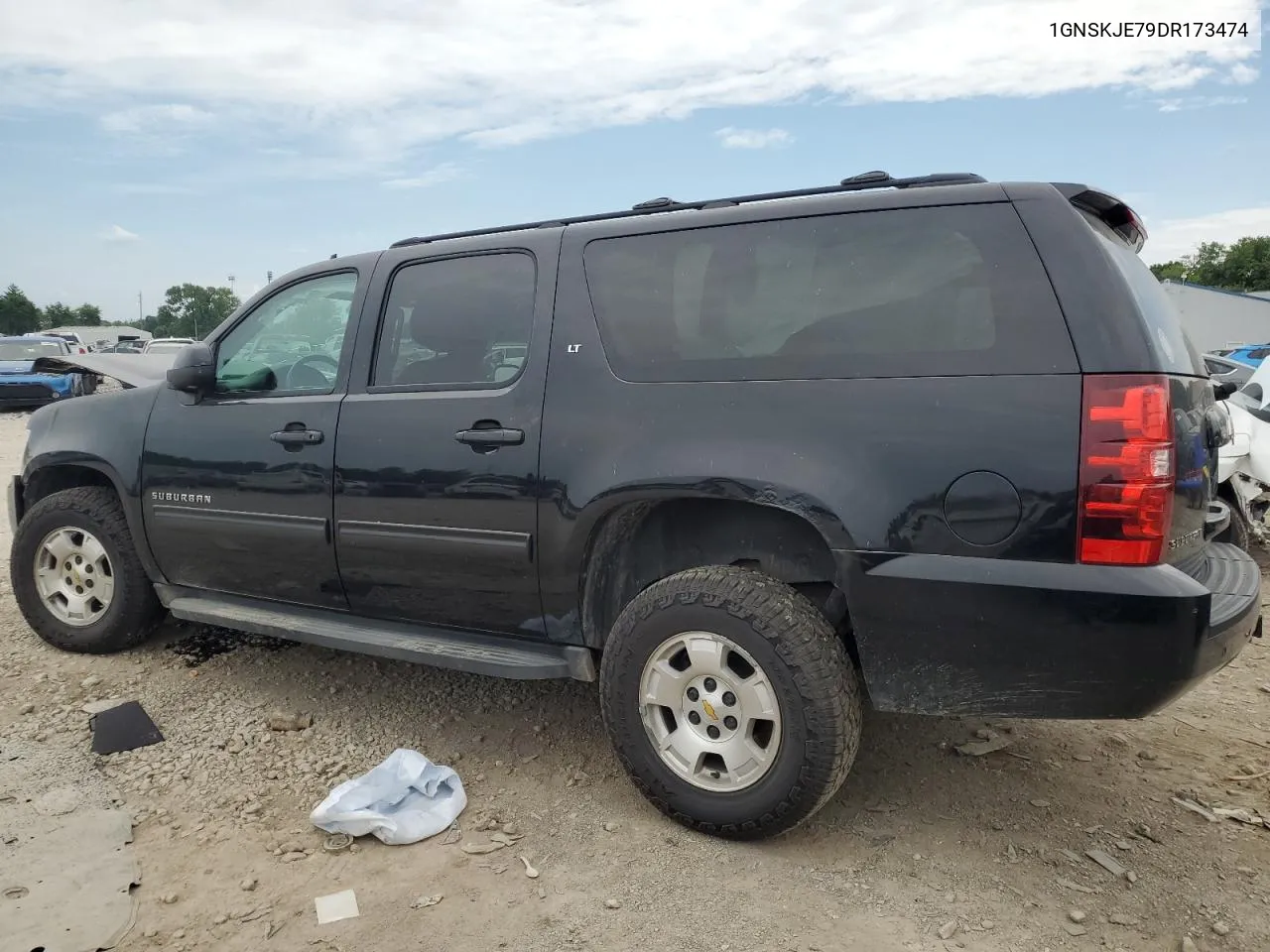 2013 Chevrolet Suburban K1500 Lt VIN: 1GNSKJE79DR173474 Lot: 62330114