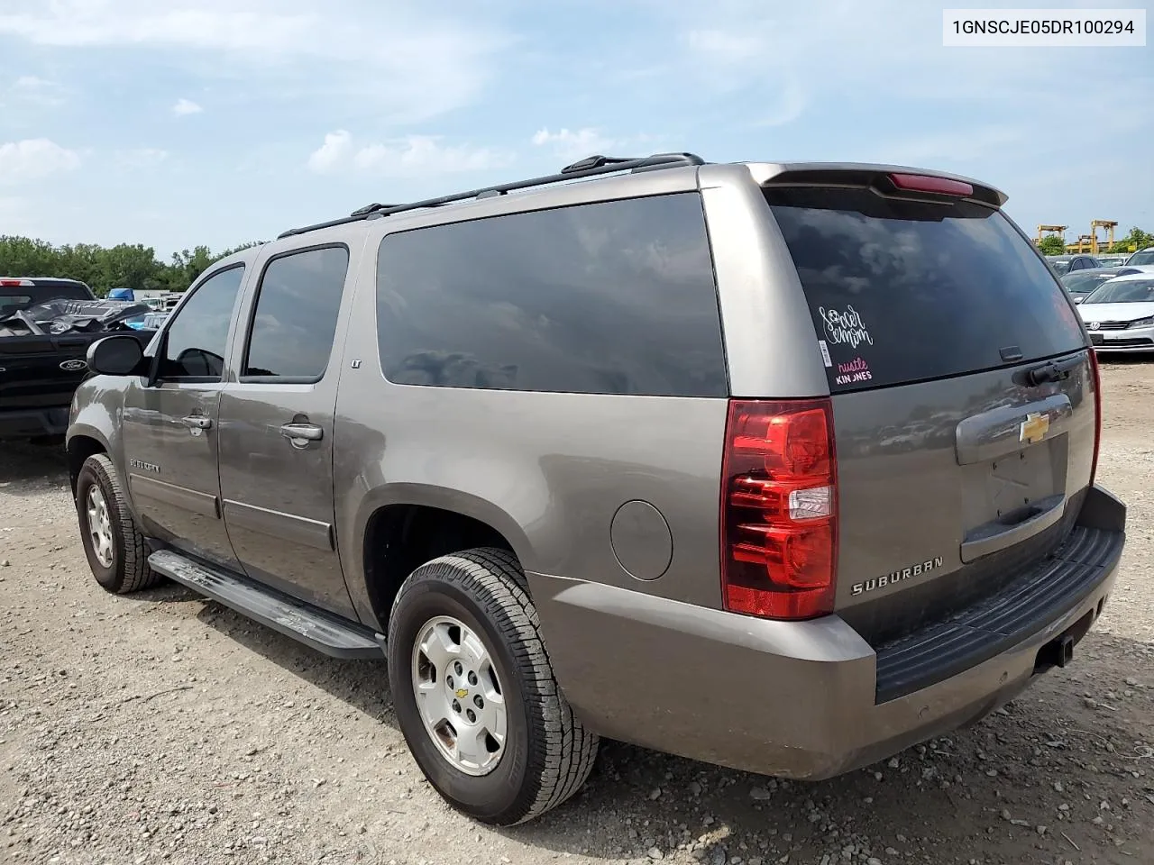 2013 Chevrolet Suburban C1500 Lt VIN: 1GNSCJE05DR100294 Lot: 67337374