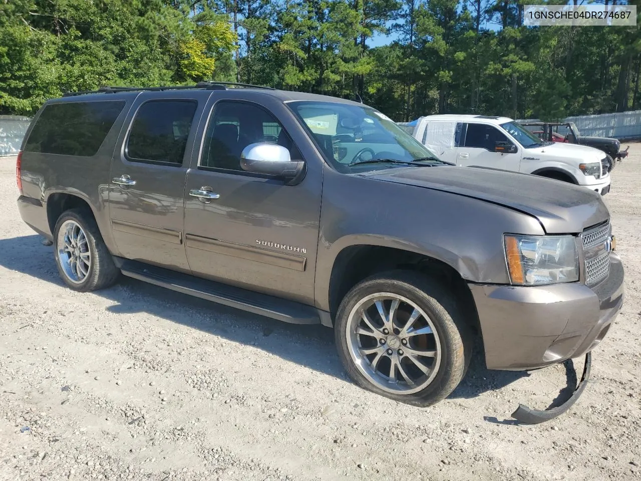 1GNSCHE04DR274687 2013 Chevrolet Suburban C1500 Ls