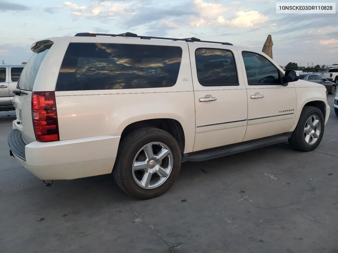 1GNSCKE03DR110828 2013 Chevrolet Suburban C1500 Ltz