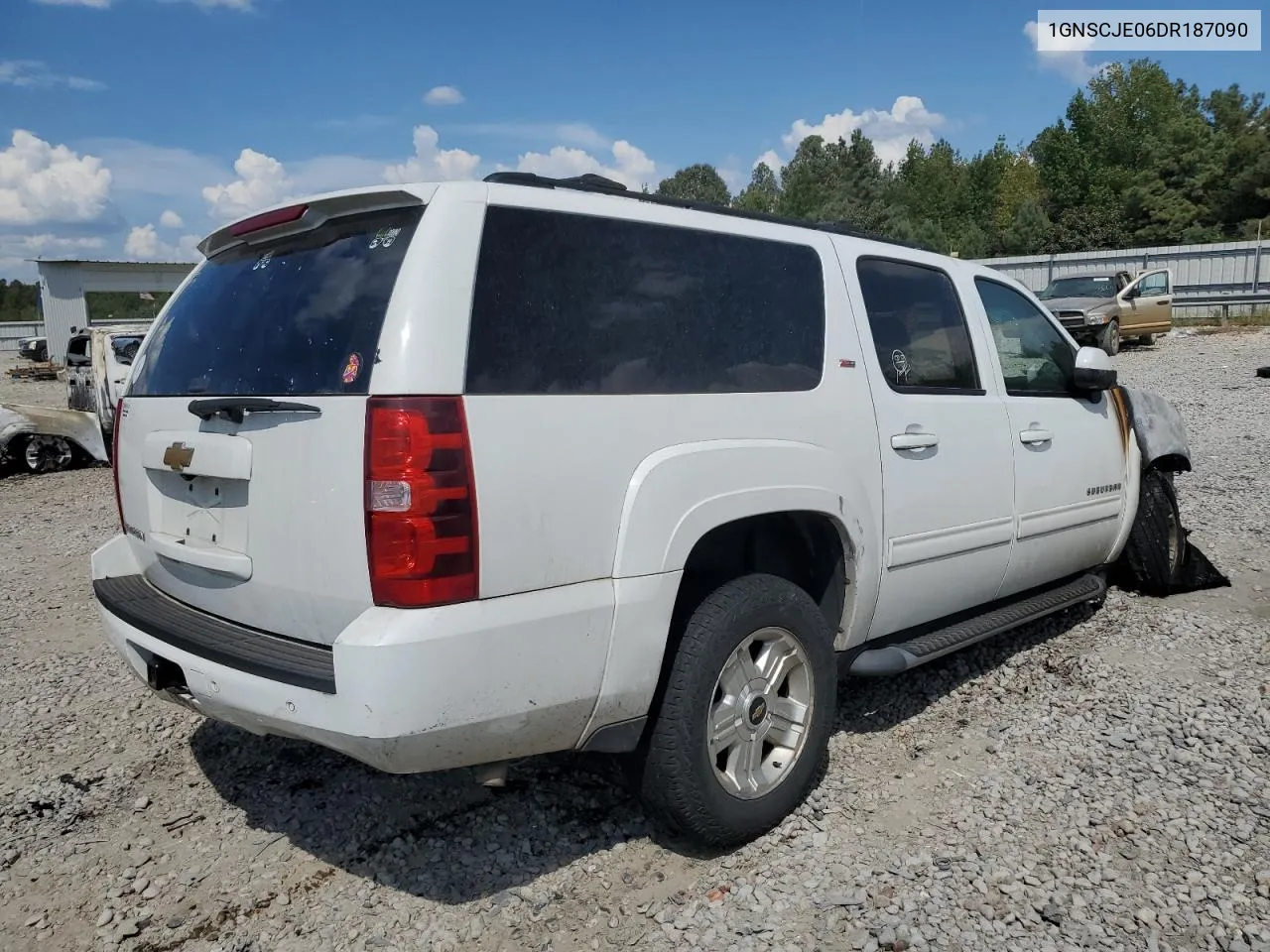 2013 Chevrolet Suburban C1500 Lt VIN: 1GNSCJE06DR187090 Lot: 69772784