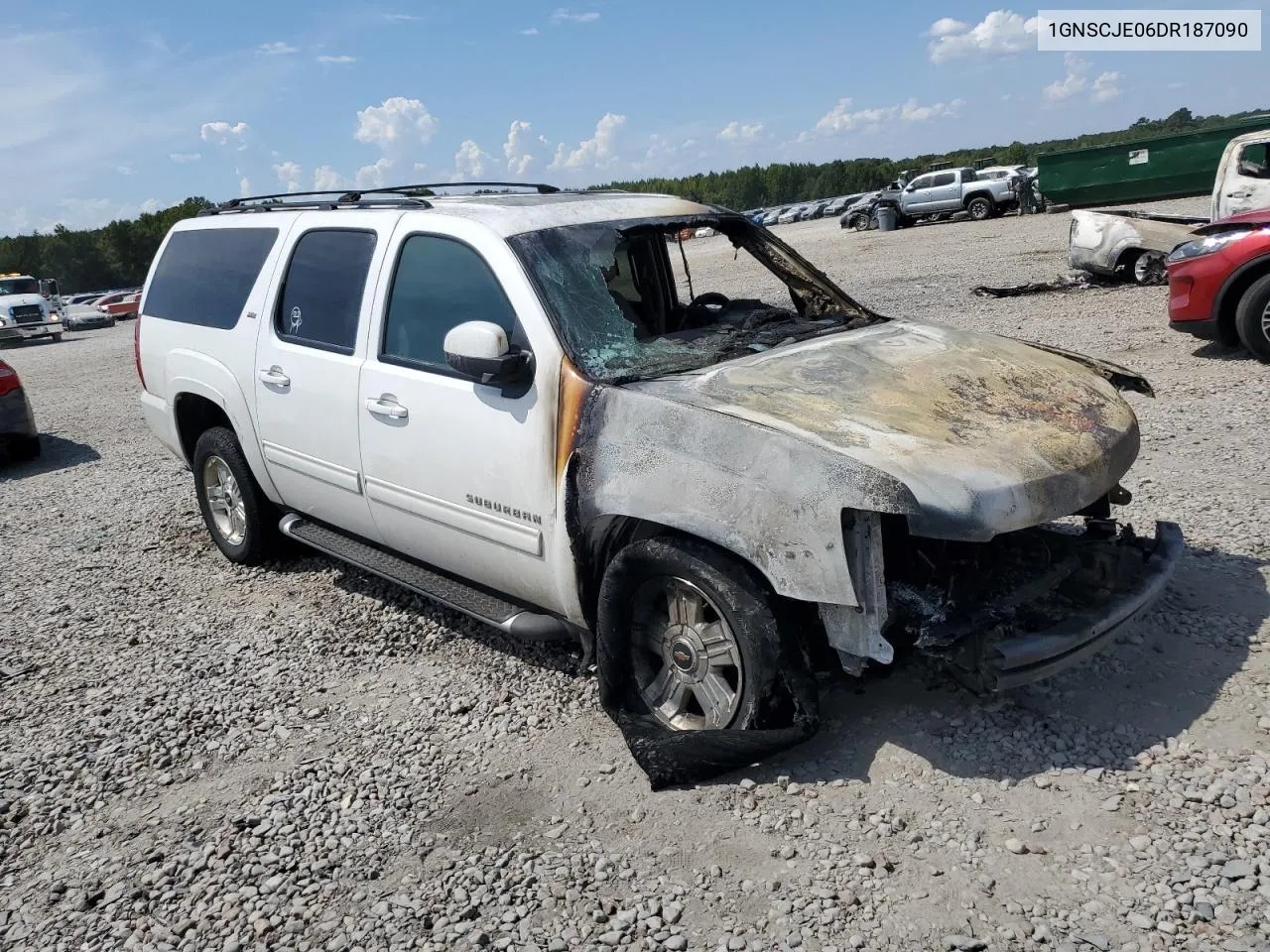 2013 Chevrolet Suburban C1500 Lt VIN: 1GNSCJE06DR187090 Lot: 69772784