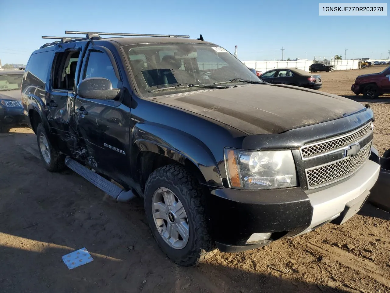 2013 Chevrolet Suburban K1500 Lt VIN: 1GNSKJE77DR203278 Lot: 71787084