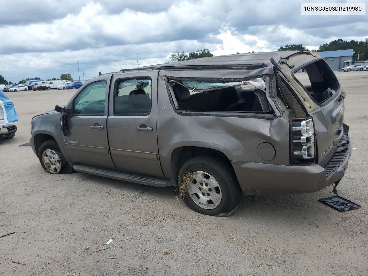 2013 Chevrolet Suburban C1500 Lt VIN: 1GNSCJE03DR219980 Lot: 73096914