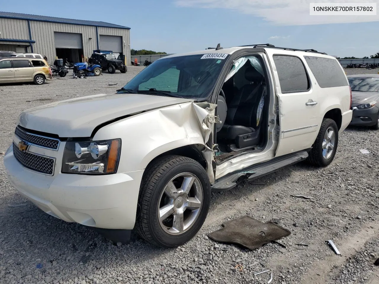 1GNSKKE70DR157802 2013 Chevrolet Suburban K1500 Ltz