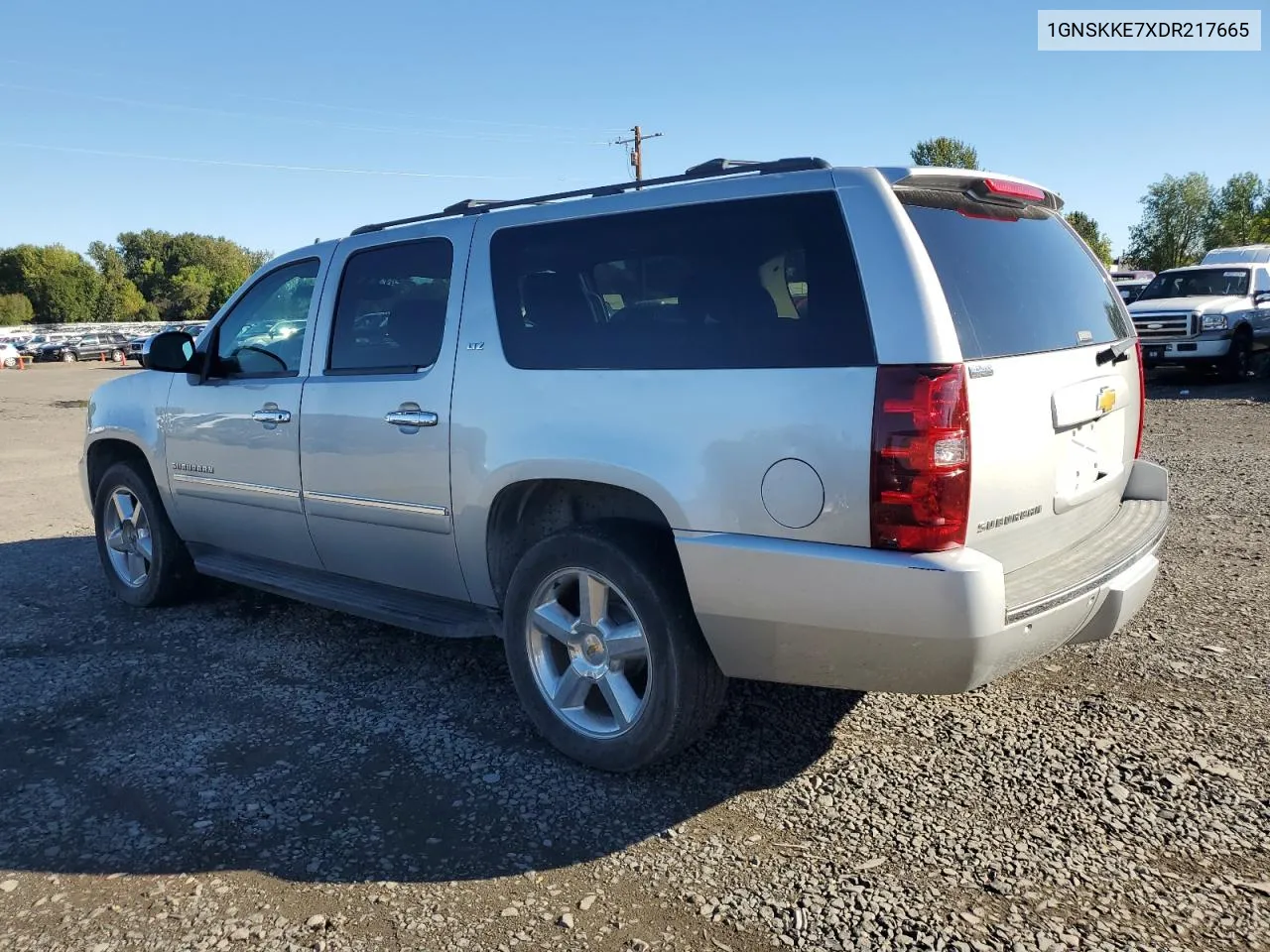 2013 Chevrolet Suburban K1500 Ltz VIN: 1GNSKKE7XDR217665 Lot: 73537434