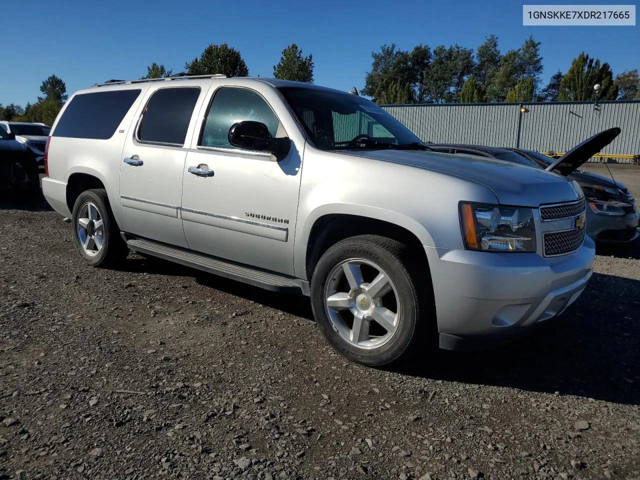 2013 Chevrolet Suburban K1500 Ltz VIN: 1GNSKKE7XDR217665 Lot: 73537434