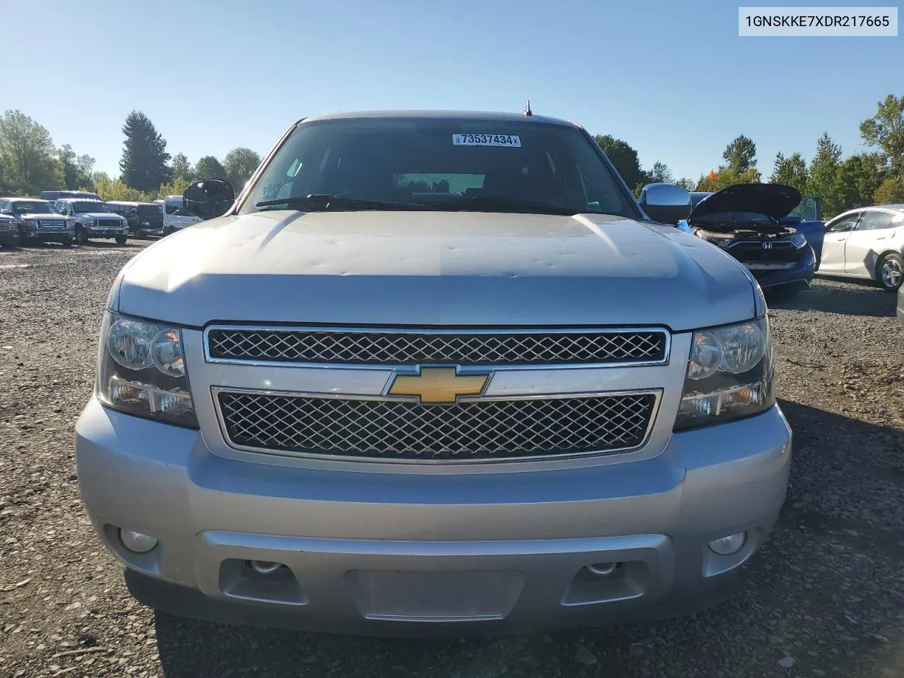 2013 Chevrolet Suburban K1500 Ltz VIN: 1GNSKKE7XDR217665 Lot: 73537434