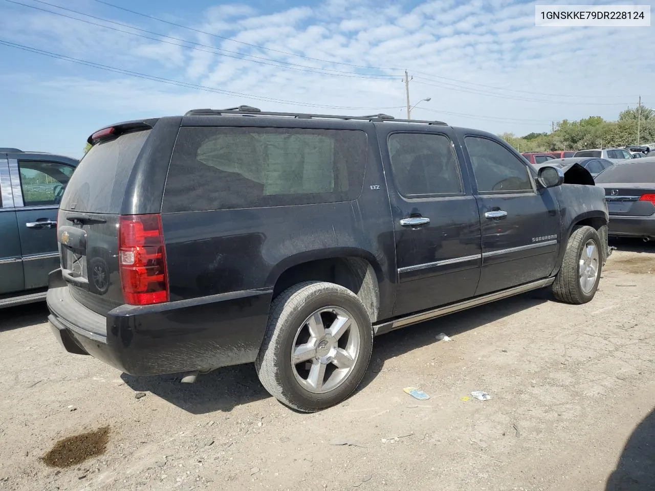 2013 Chevrolet Suburban K1500 Ltz VIN: 1GNSKKE79DR228124 Lot: 74193234