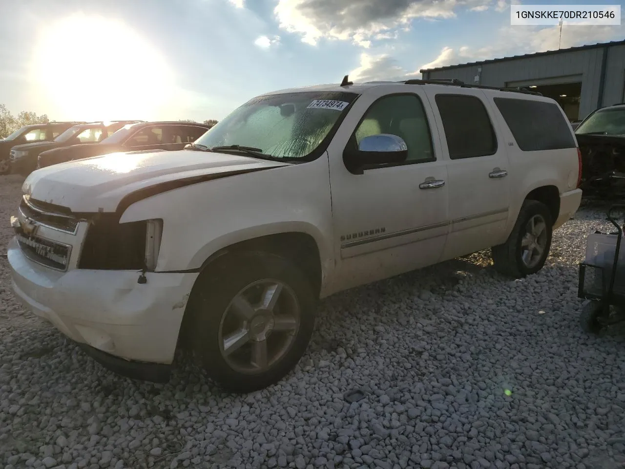 2013 Chevrolet Suburban K1500 Ltz VIN: 1GNSKKE70DR210546 Lot: 74734974