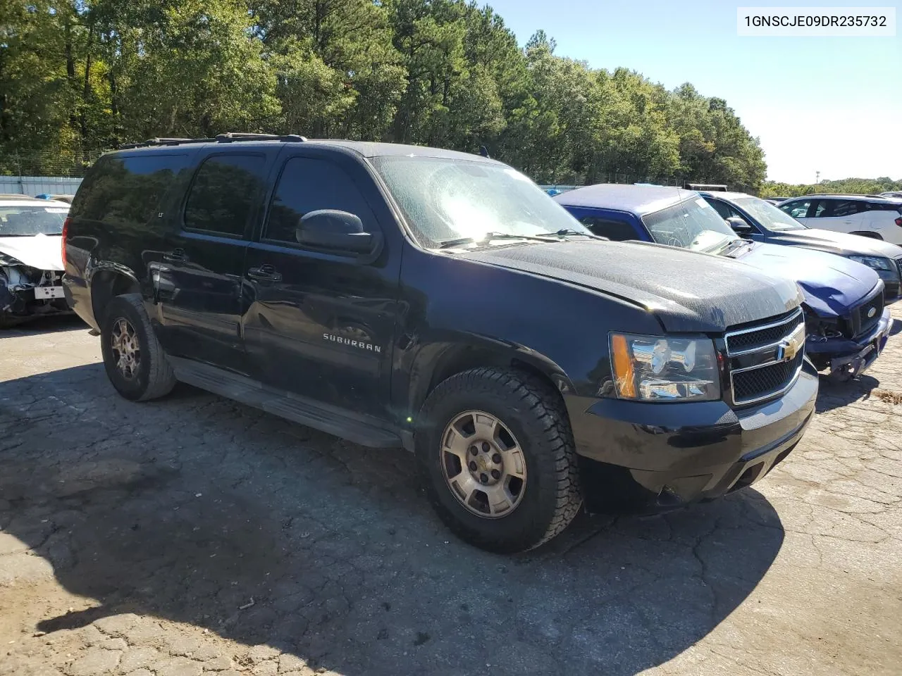 2013 Chevrolet Suburban C1500 Lt VIN: 1GNSCJE09DR235732 Lot: 75107514