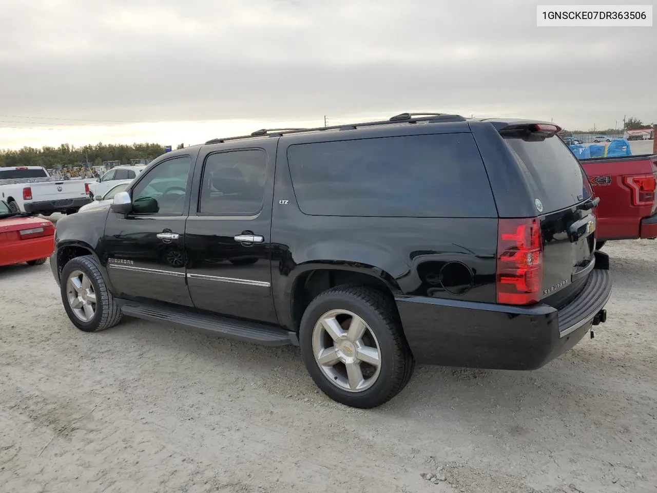 2013 Chevrolet Suburban C1500 Ltz VIN: 1GNSCKE07DR363506 Lot: 75138994