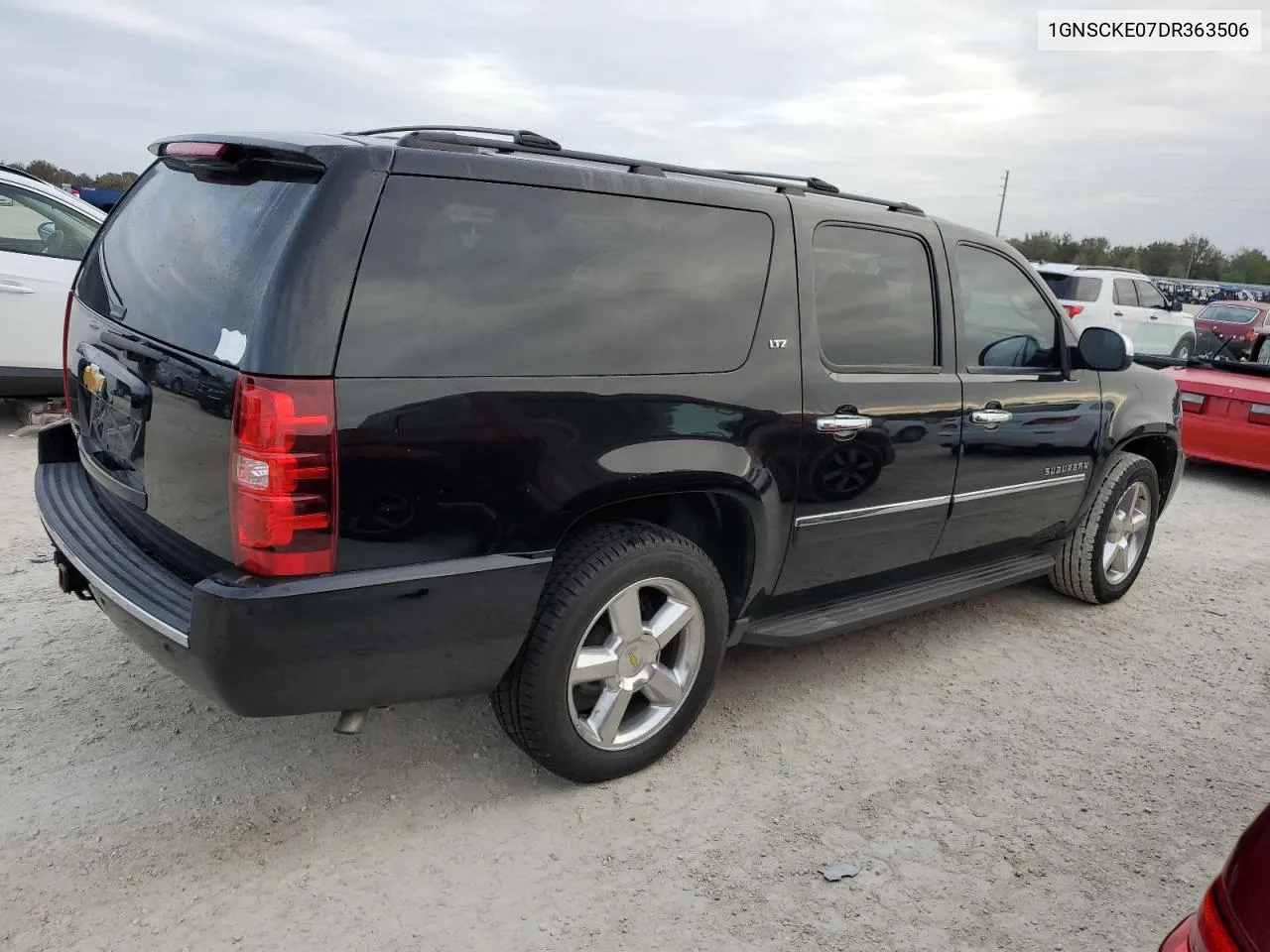 2013 Chevrolet Suburban C1500 Ltz VIN: 1GNSCKE07DR363506 Lot: 75138994