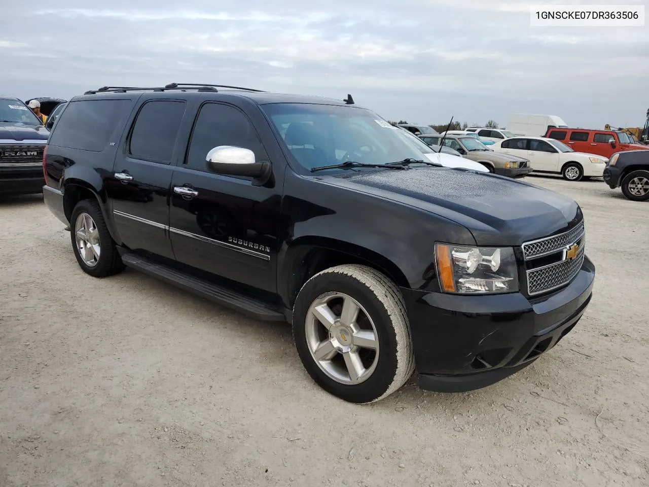 2013 Chevrolet Suburban C1500 Ltz VIN: 1GNSCKE07DR363506 Lot: 75138994