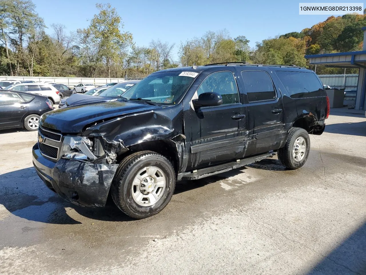 2013 Chevrolet Suburban K2500 Lt VIN: 1GNWKMEG8DR213398 Lot: 75192044