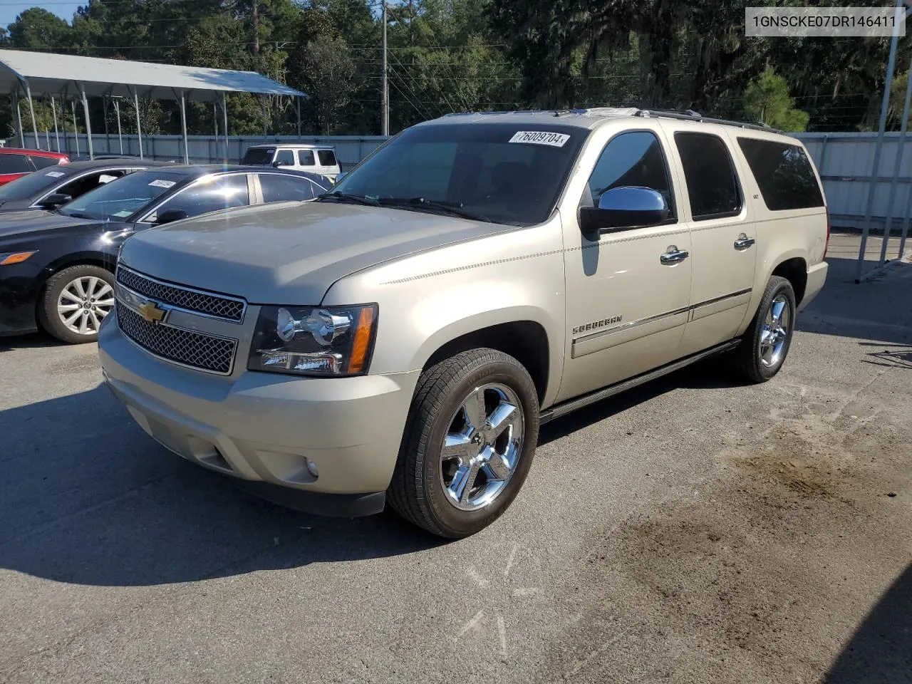 2013 Chevrolet Suburban C1500 Ltz VIN: 1GNSCKE07DR146411 Lot: 76009704