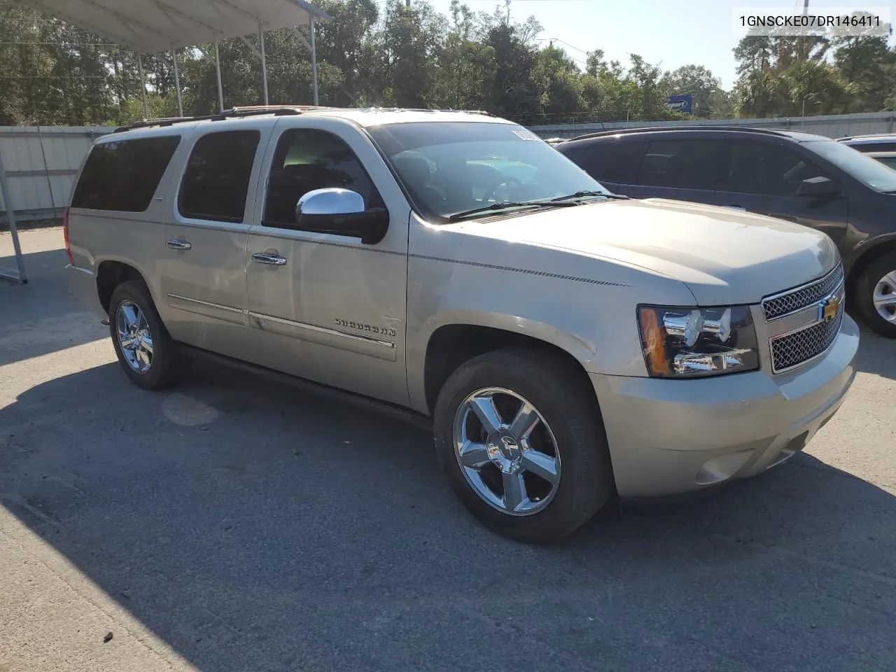 2013 Chevrolet Suburban C1500 Ltz VIN: 1GNSCKE07DR146411 Lot: 76009704