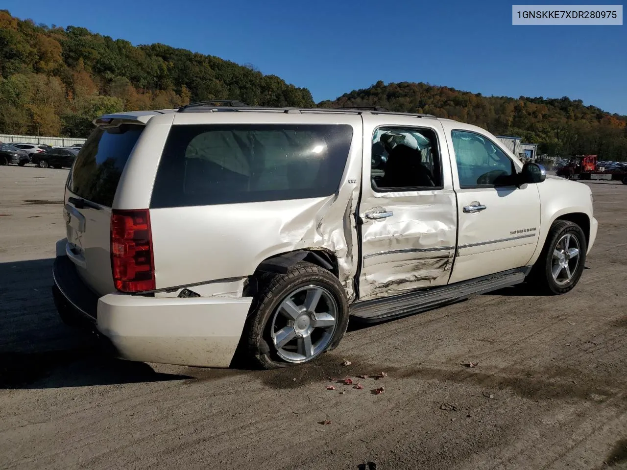 2013 Chevrolet Suburban K1500 Ltz VIN: 1GNSKKE7XDR280975 Lot: 77025984