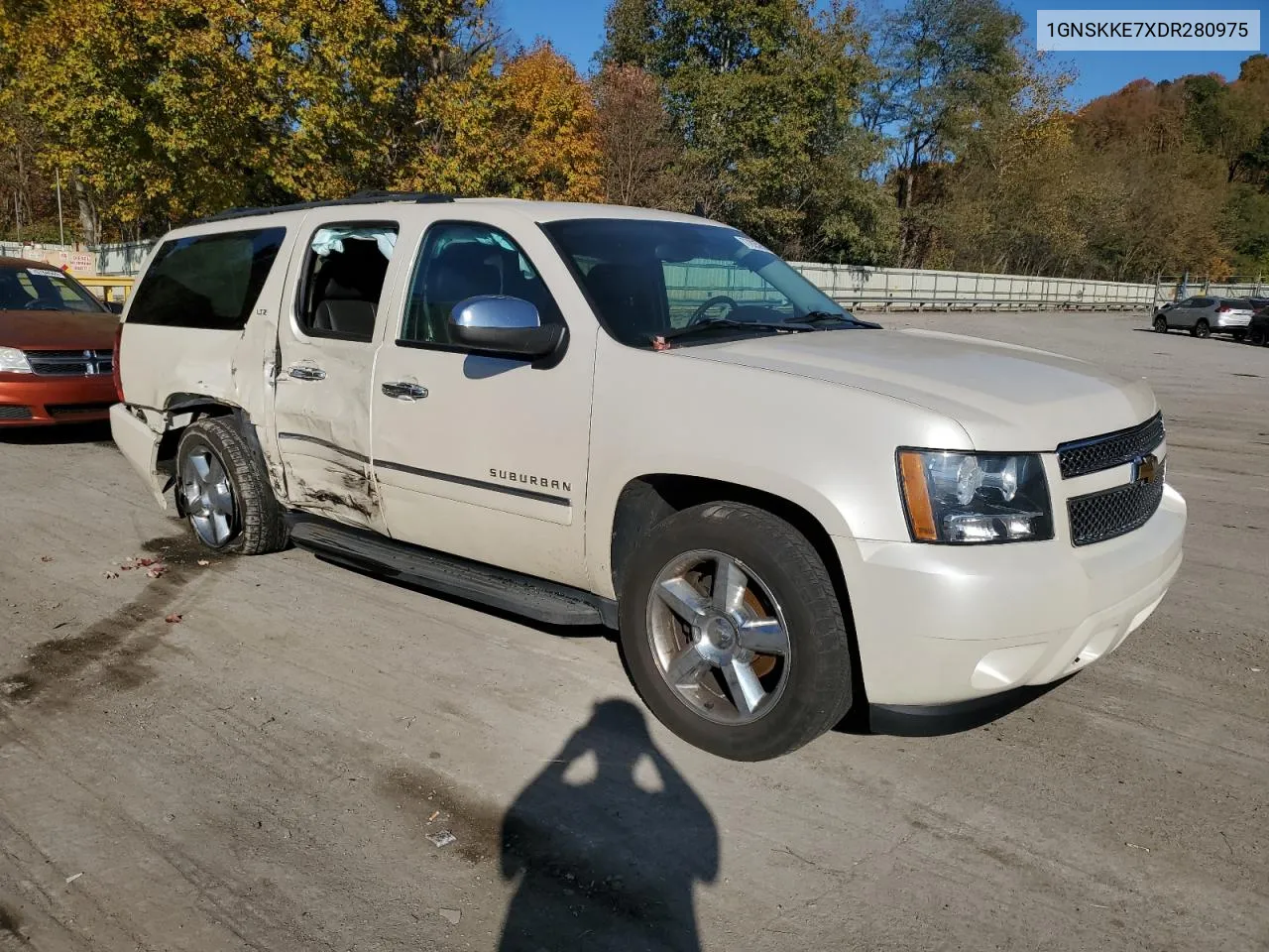 2013 Chevrolet Suburban K1500 Ltz VIN: 1GNSKKE7XDR280975 Lot: 77025984