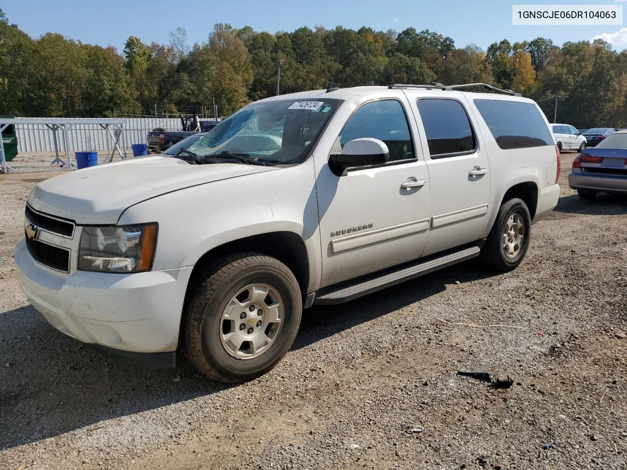 1GNSCJE06DR104063 2013 Chevrolet Suburban C1500 Lt