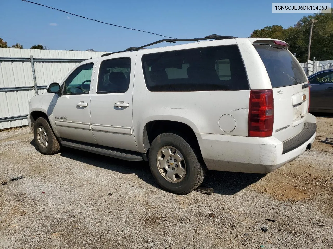 1GNSCJE06DR104063 2013 Chevrolet Suburban C1500 Lt