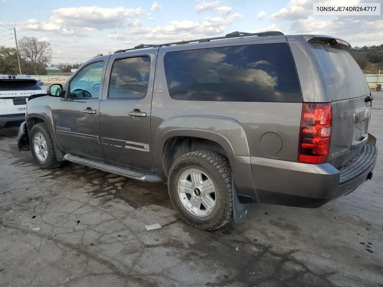 2013 Chevrolet Suburban K1500 Lt VIN: 1GNSKJE74DR264717 Lot: 77552324