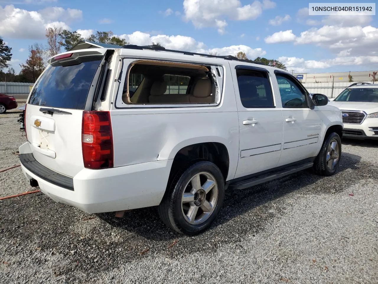 2013 Chevrolet Suburban C1500 Ls VIN: 1GNSCHE04DR151942 Lot: 78104284