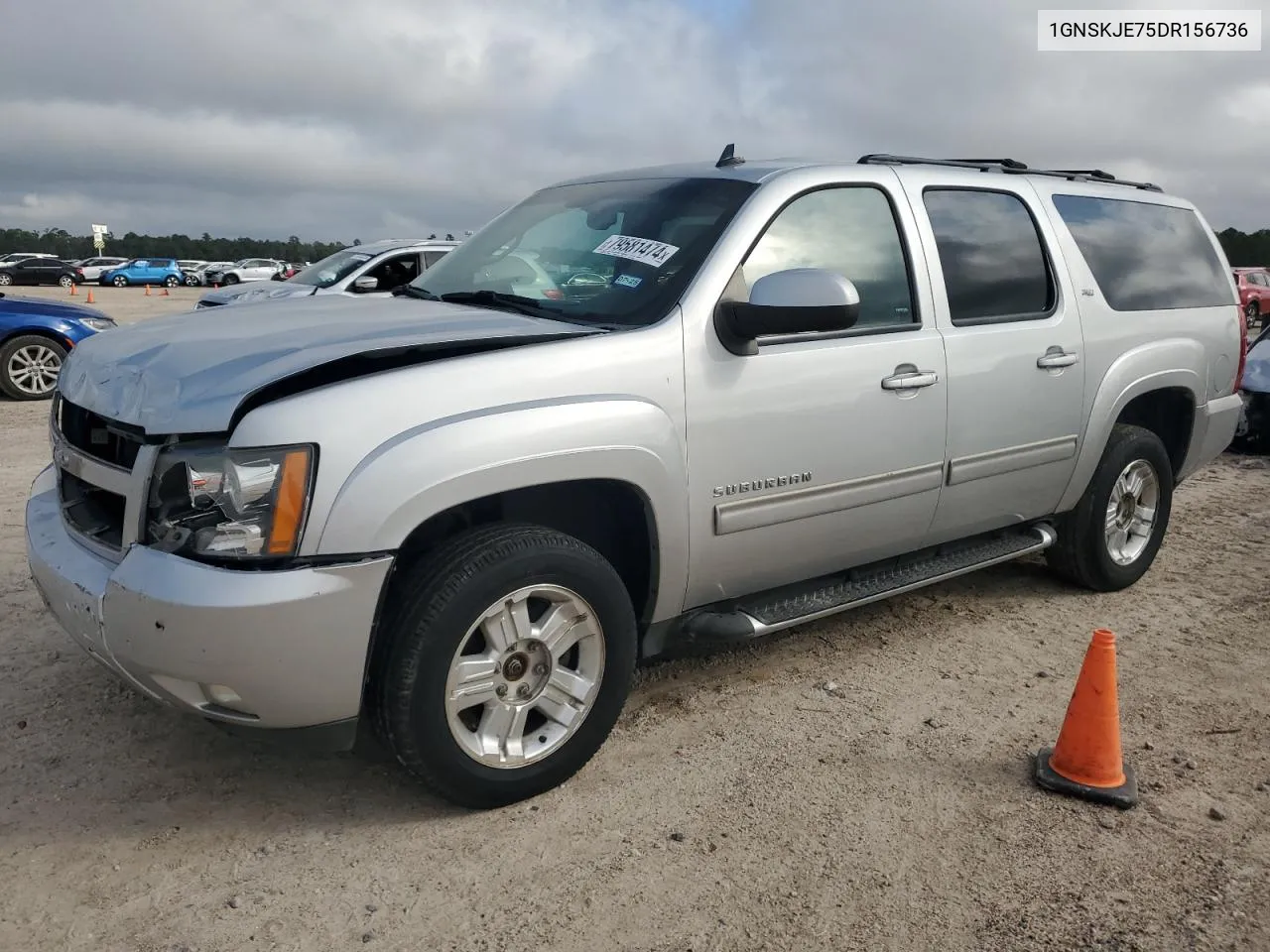 2013 Chevrolet Suburban K1500 Lt VIN: 1GNSKJE75DR156736 Lot: 79581474