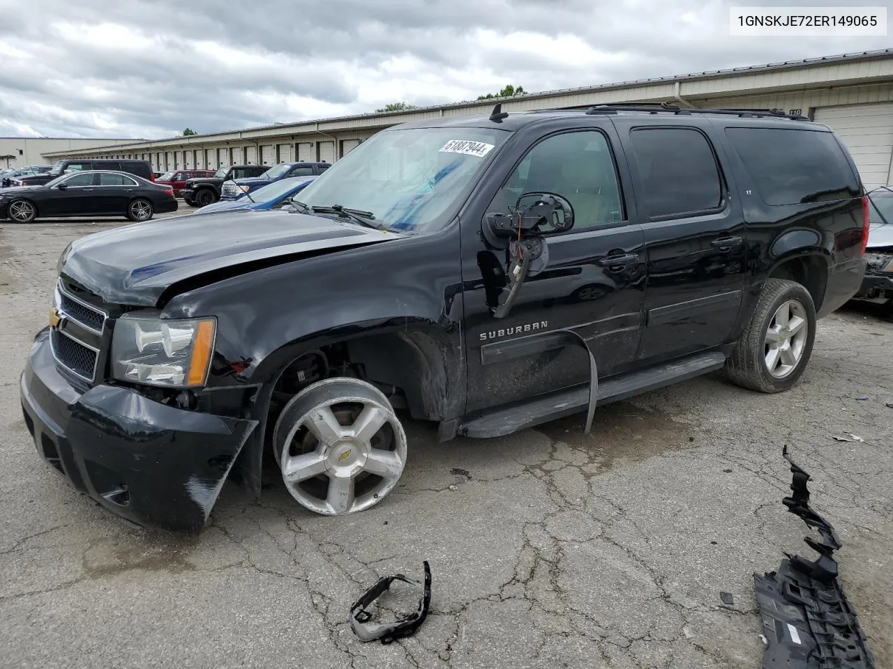 2014 Chevrolet Suburban K1500 Lt VIN: 1GNSKJE72ER149065 Lot: 61887944