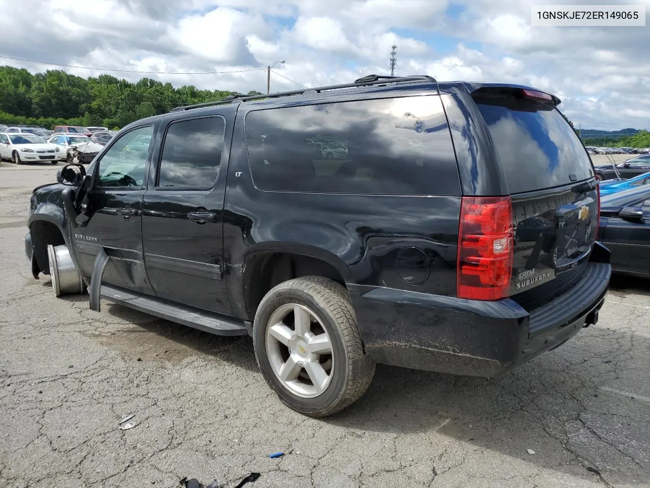 2014 Chevrolet Suburban K1500 Lt VIN: 1GNSKJE72ER149065 Lot: 61887944