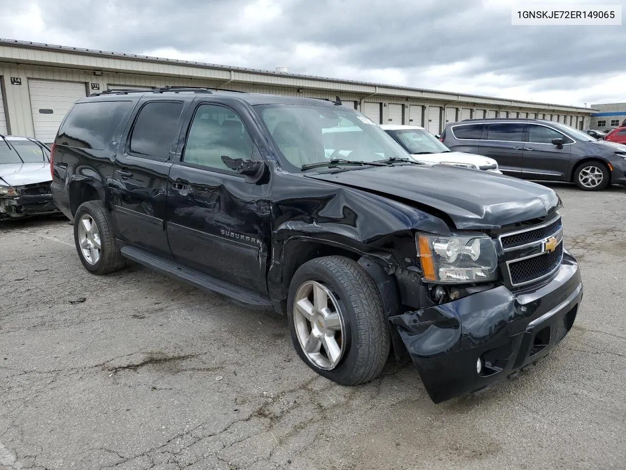 2014 Chevrolet Suburban K1500 Lt VIN: 1GNSKJE72ER149065 Lot: 61887944