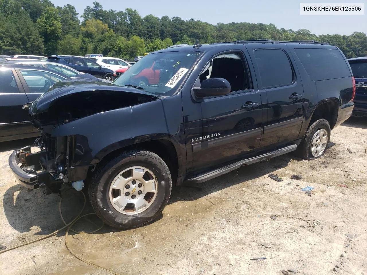 2014 Chevrolet Suburban K1500 Ls VIN: 1GNSKHE76ER125506 Lot: 62803254