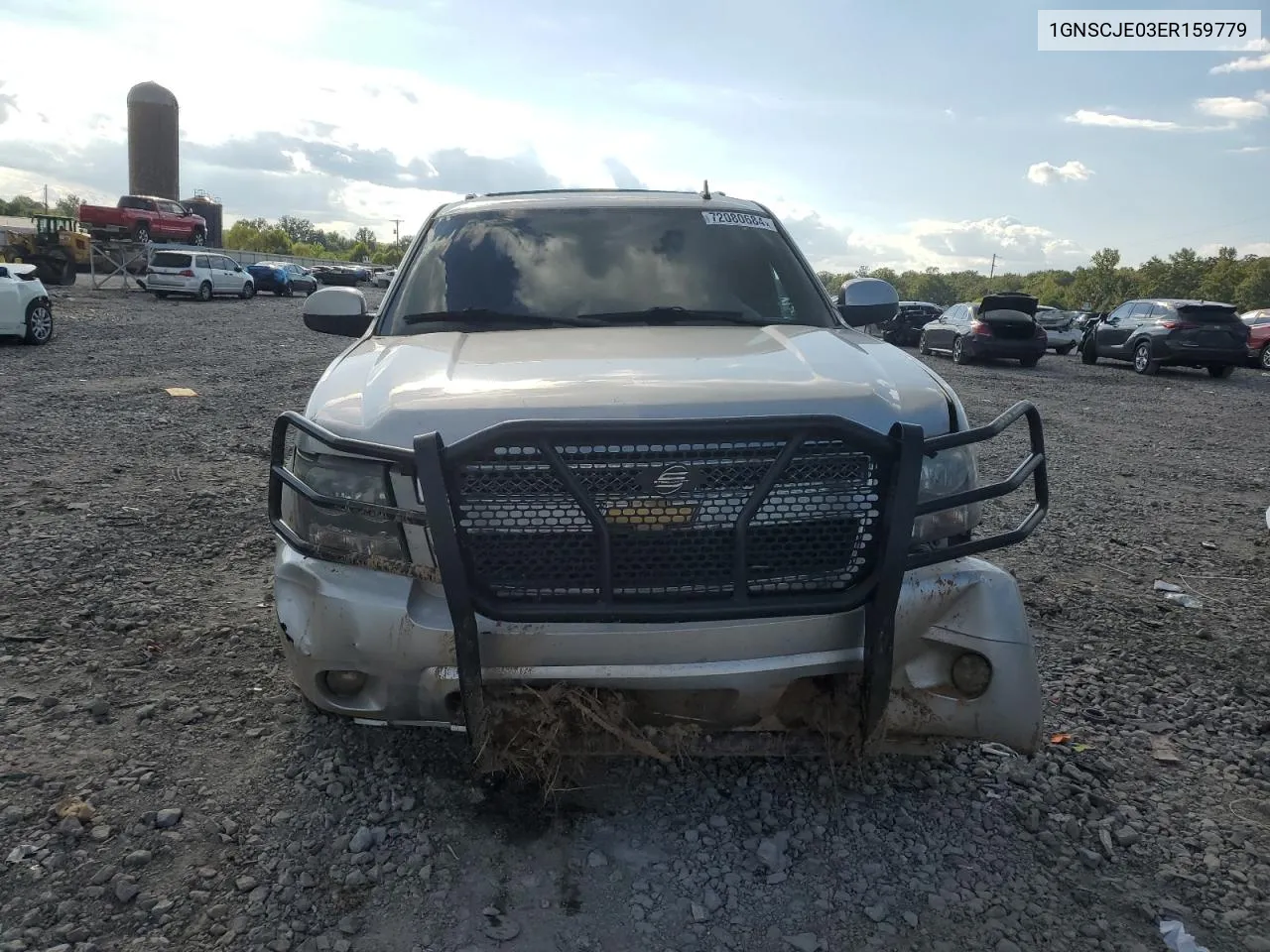 2014 Chevrolet Suburban C1500 Lt VIN: 1GNSCJE03ER159779 Lot: 72080684