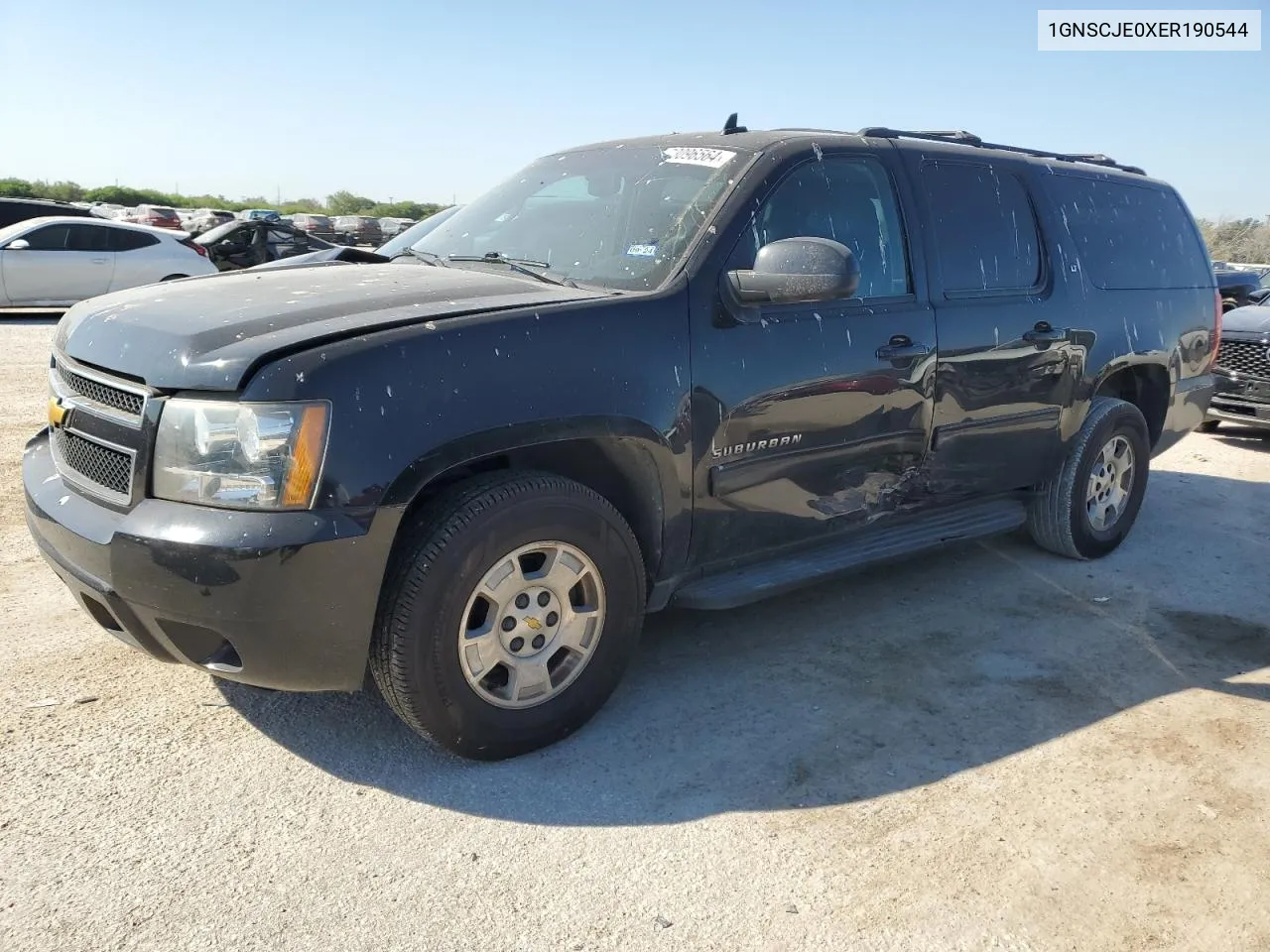 2014 Chevrolet Suburban C1500 Lt VIN: 1GNSCJE0XER190544 Lot: 73096564