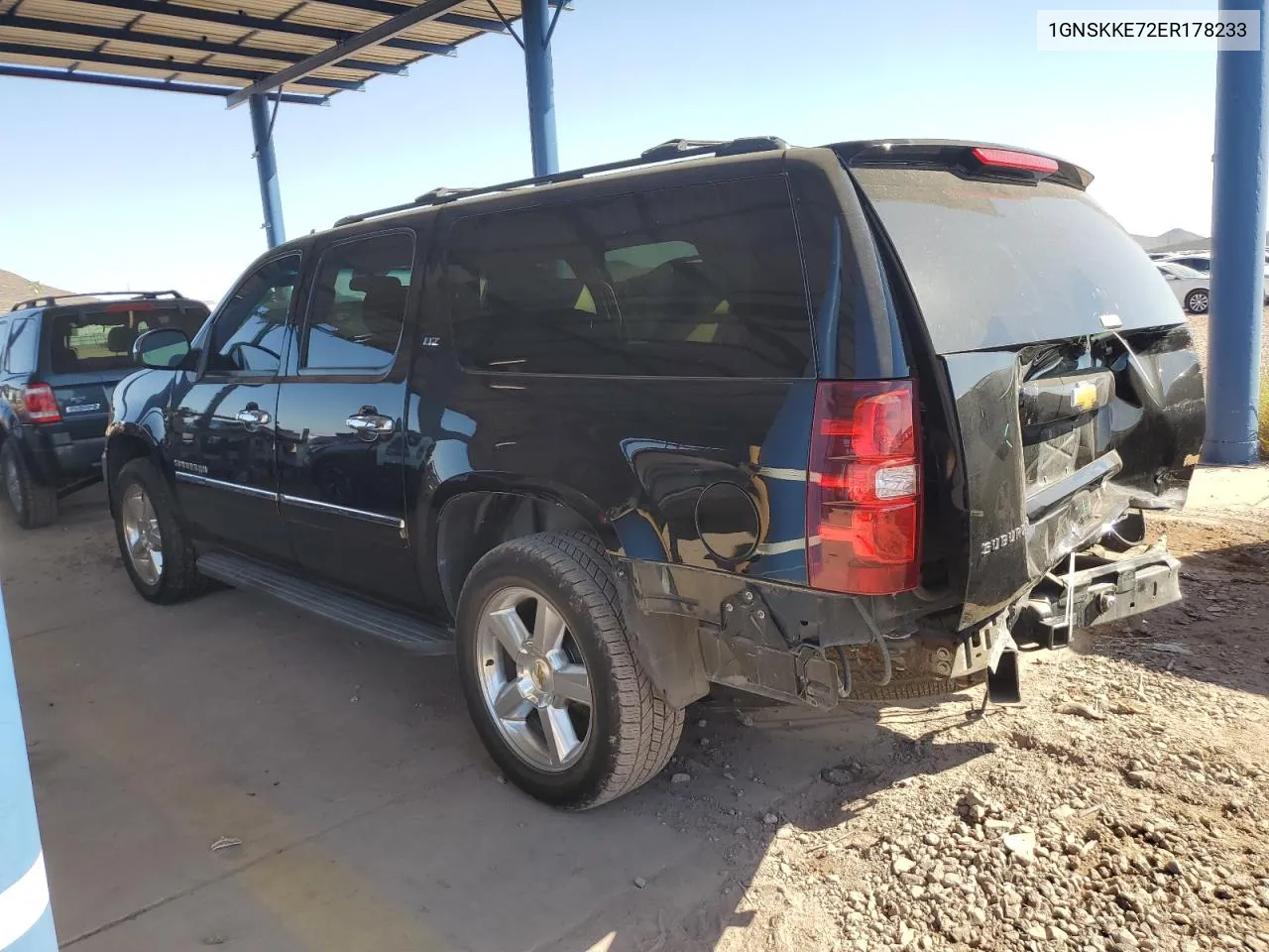 2014 Chevrolet Suburban K1500 Ltz VIN: 1GNSKKE72ER178233 Lot: 74854114