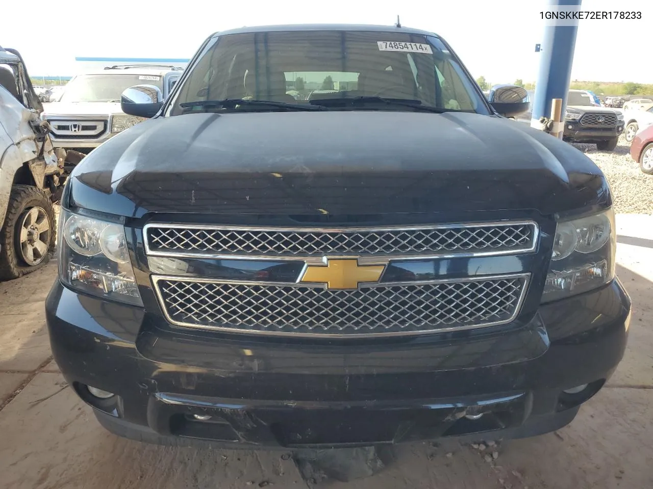 2014 Chevrolet Suburban K1500 Ltz VIN: 1GNSKKE72ER178233 Lot: 74854114