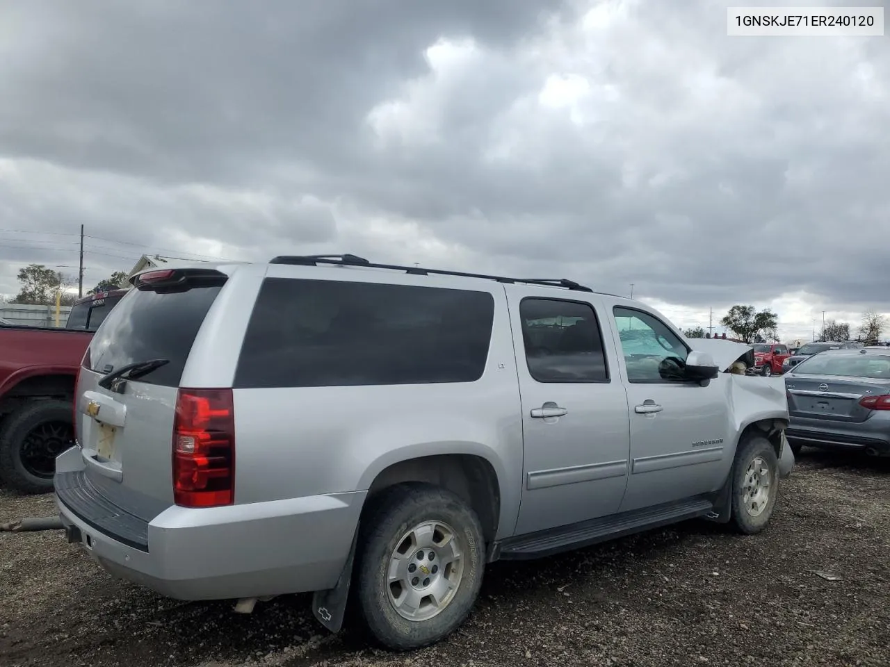 2014 Chevrolet Suburban K1500 Lt VIN: 1GNSKJE71ER240120 Lot: 78136164