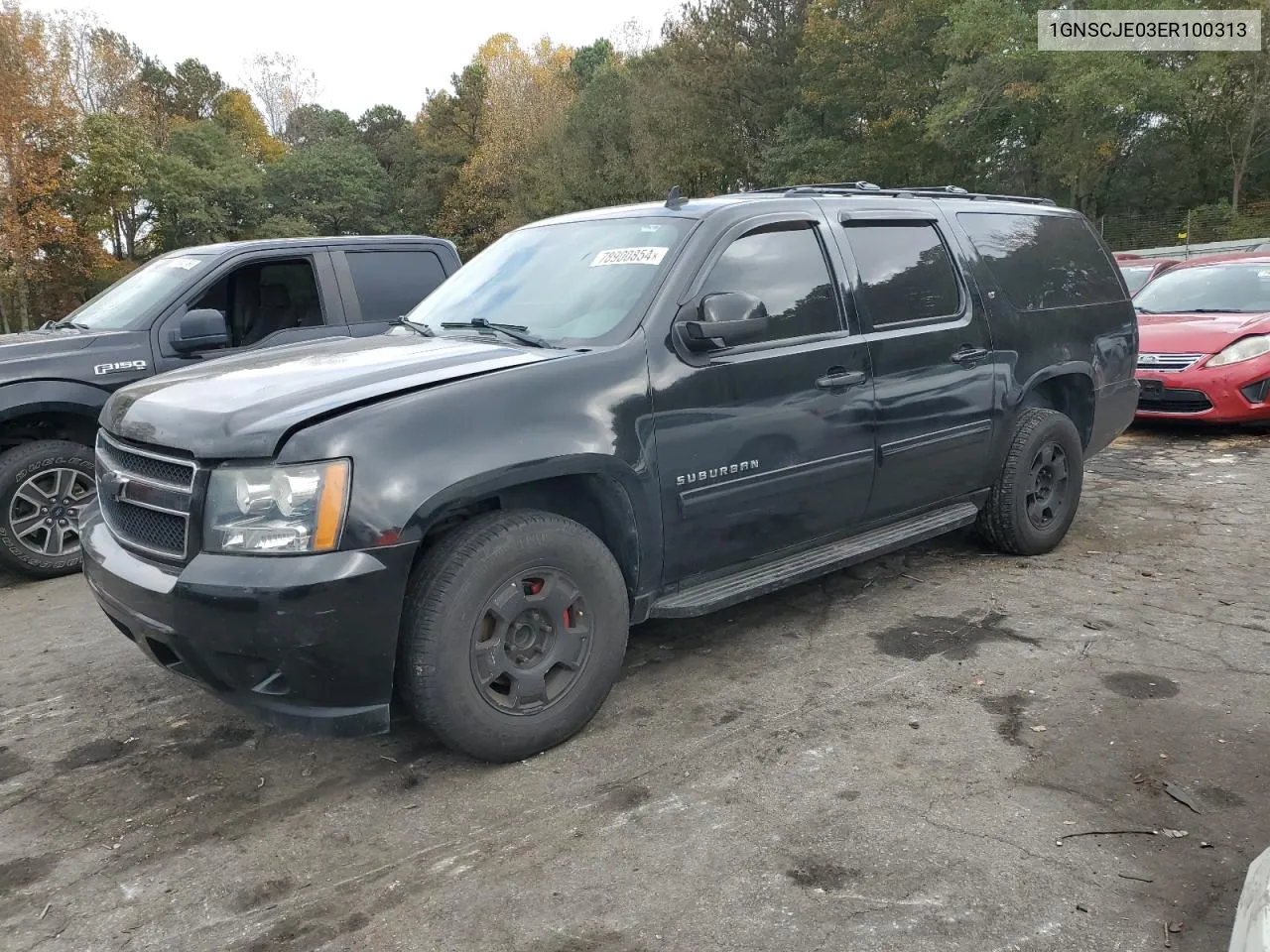 2014 Chevrolet Suburban C1500 Lt VIN: 1GNSCJE03ER100313 Lot: 78900854