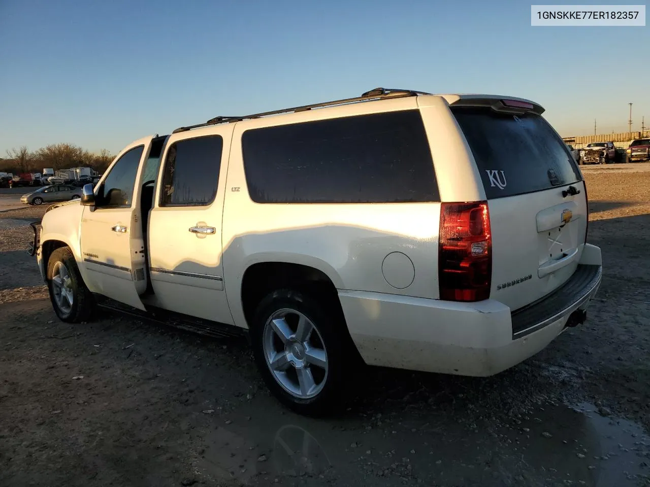 2014 Chevrolet Suburban K1500 Ltz VIN: 1GNSKKE77ER182357 Lot: 80874284