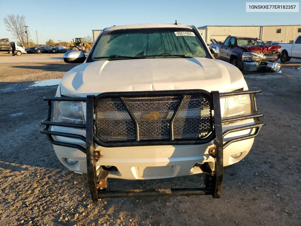 2014 Chevrolet Suburban K1500 Ltz VIN: 1GNSKKE77ER182357 Lot: 80874284