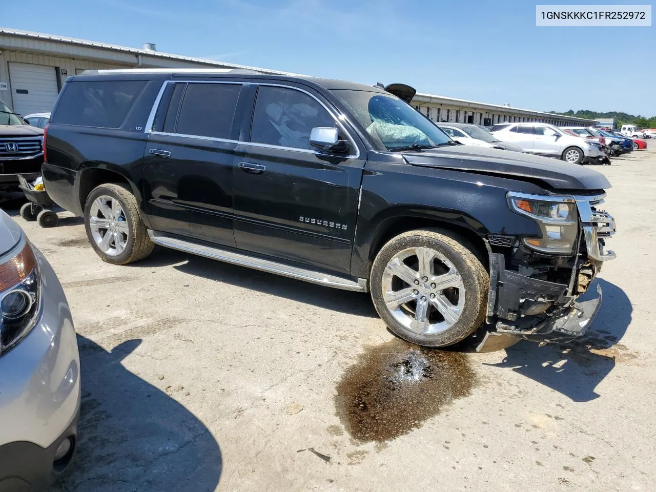 2015 Chevrolet Suburban K1500 Ltz VIN: 1GNSKKKC1FR252972 Lot: 54380294