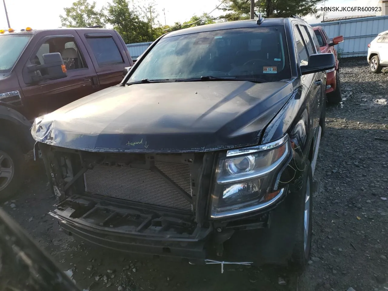 1GNSKJKC6FR600923 2015 Chevrolet Suburban K1500 Lt