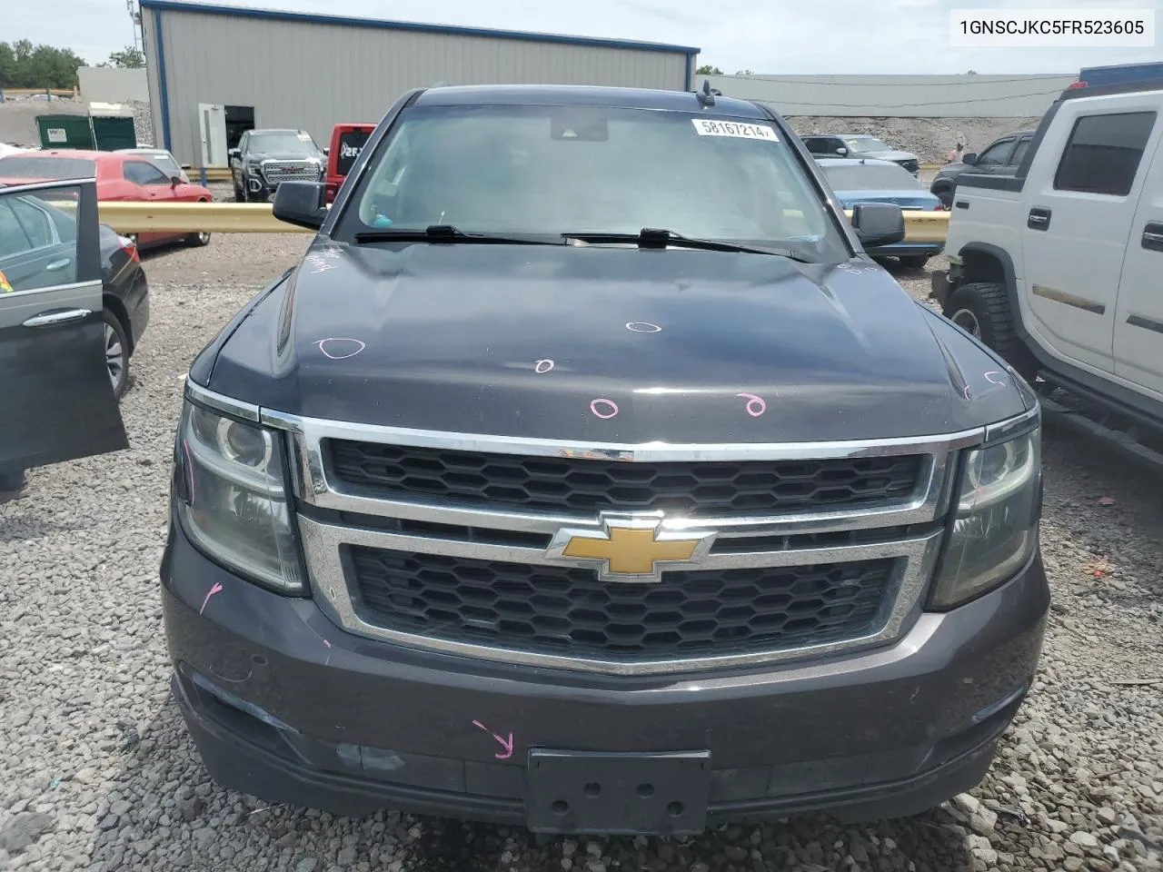 1GNSCJKC5FR523605 2015 Chevrolet Suburban C1500 Lt