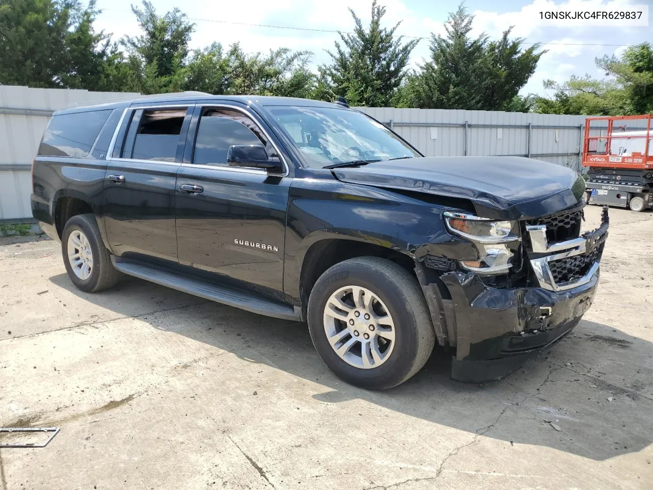 1GNSKJKC4FR629837 2015 Chevrolet Suburban K1500 Lt