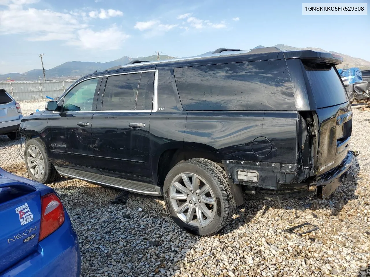 2015 Chevrolet Suburban K1500 Ltz VIN: 1GNSKKKC6FR529308 Lot: 59248044